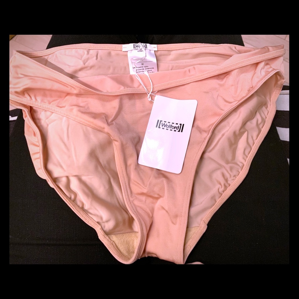 Wolford “nude” medium bikini brief